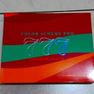 777 color scheme pro eyeshadow palette